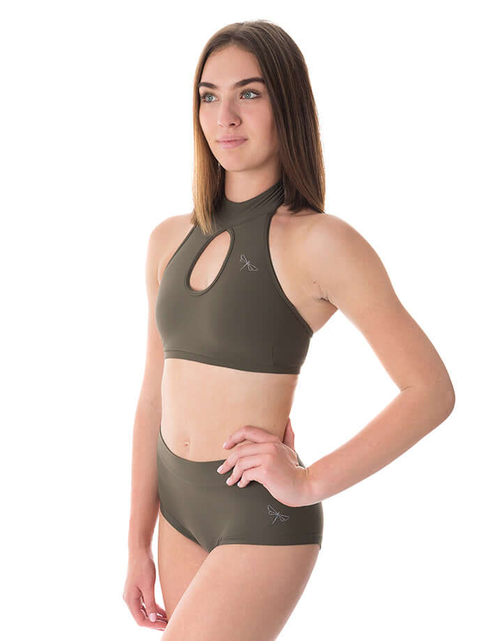 High Neck Sports Bra – Terri