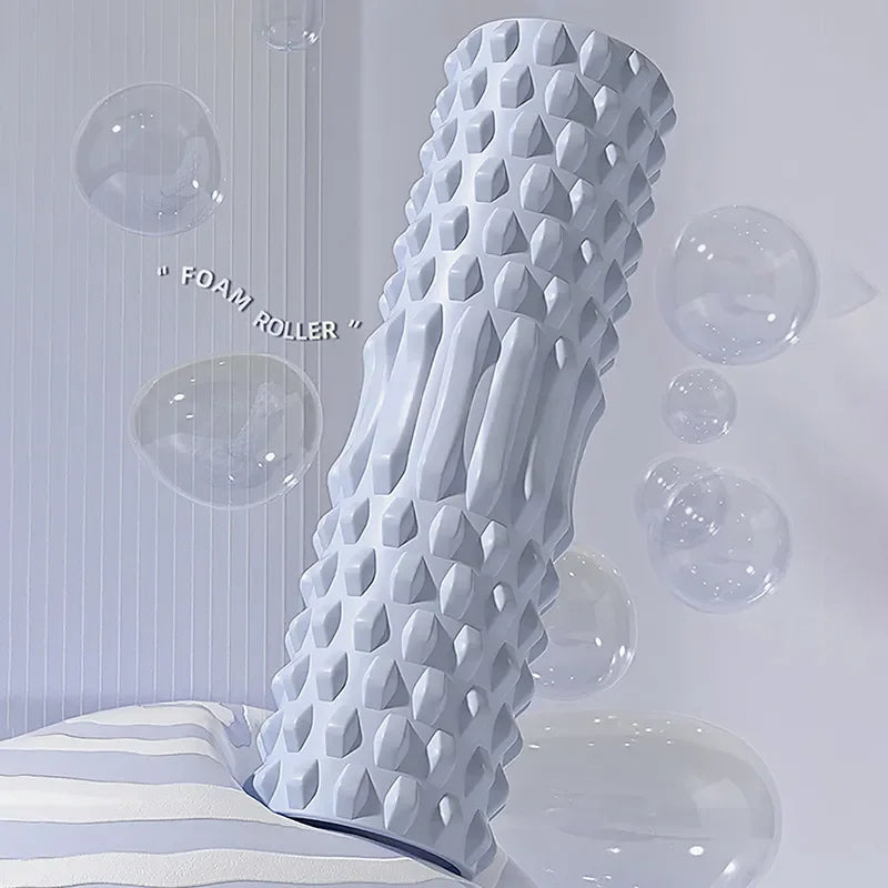 High Density Foam Roller For body roller Blue, 45×12Cm