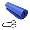 Oem Workout Exercise Camping Mat Fitness Yoga 10mm 15mm Thick Yoga Mat Environmental Material Durable Nbr Yoga Mat