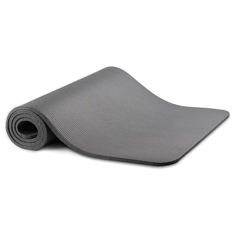 Oem Workout Exercise Camping Mat Fitness Yoga 10mm 15mm Thick Yoga Mat Environmental Material Durable Nbr Yoga Mat