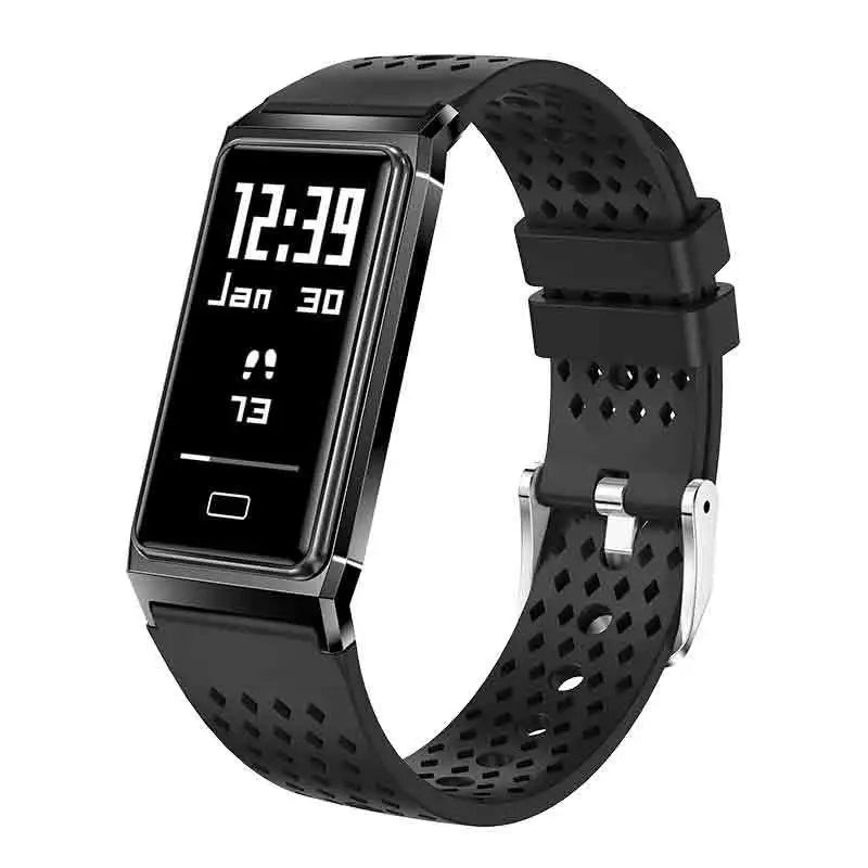 B11 Smart Bracelet Heart Rate Blood Oxygen Monitoring Sleep Tracking Multiple Sports Modes TFT Screen Silicone Band 7-14 Days