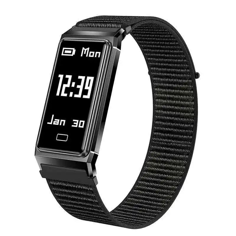 B11 Smart Bracelet Heart Rate Blood Oxygen Monitoring Sleep Tracking Multiple Sports Modes TFT Screen Silicone Band 7-14 Days