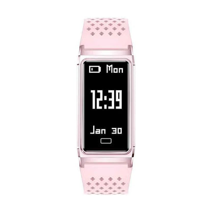 B11 Smart Bracelet Heart Rate Blood Oxygen Monitoring Sleep Tracking Multiple Sports Modes TFT Screen Silicone Band 7-14 Days