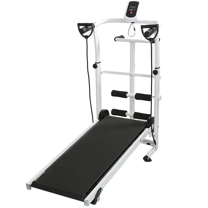 Adjustable Silent Mechanical Treadmill for Home Fitness