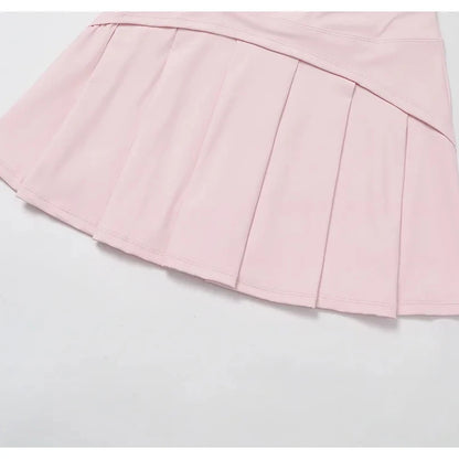 Yoga Shorts Summer New Slim Short Skirts Ultra Short Mini Skirts Gym Exercise Running Fitness Tennis Anti-Light Sports Skirts