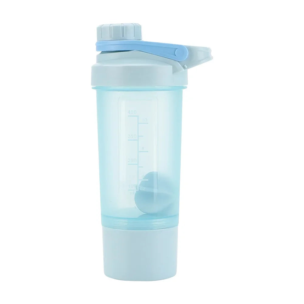 400ml Shaker Bottle Leak Proof Sports Shaker Cups for Protein Shakes Shaker Bottle for Pre Workout and Travel To Go