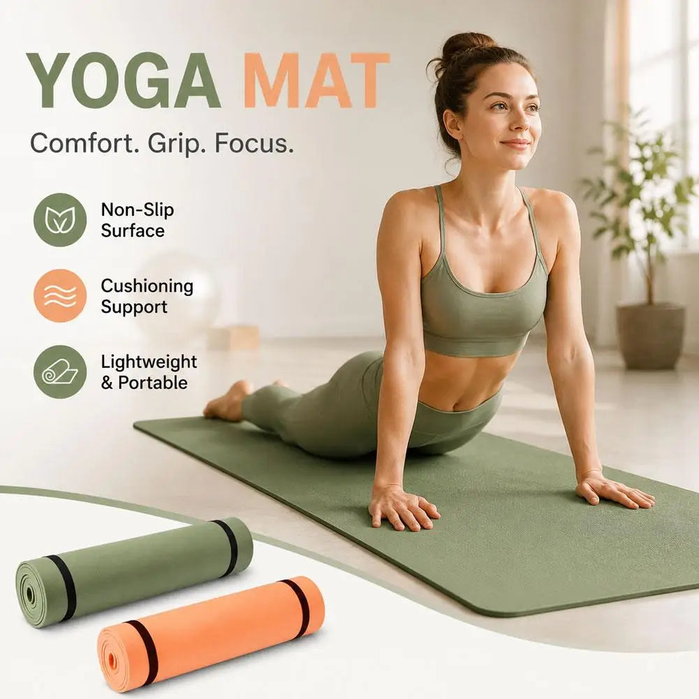 180x50cm Yoga Mats Anti-slip Sport Fitness Mat Blanket for Exercise Yoga and Pilates Gymnastics Fitness Equipment Picnic Pad