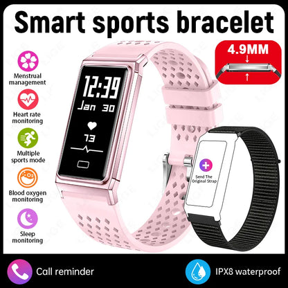 LIGE New Sport Fitness Tracker Smart Bracelet Pedometer Band Men Women Heart Rate Sleep Monitor Call Reminder Waterproof Watch