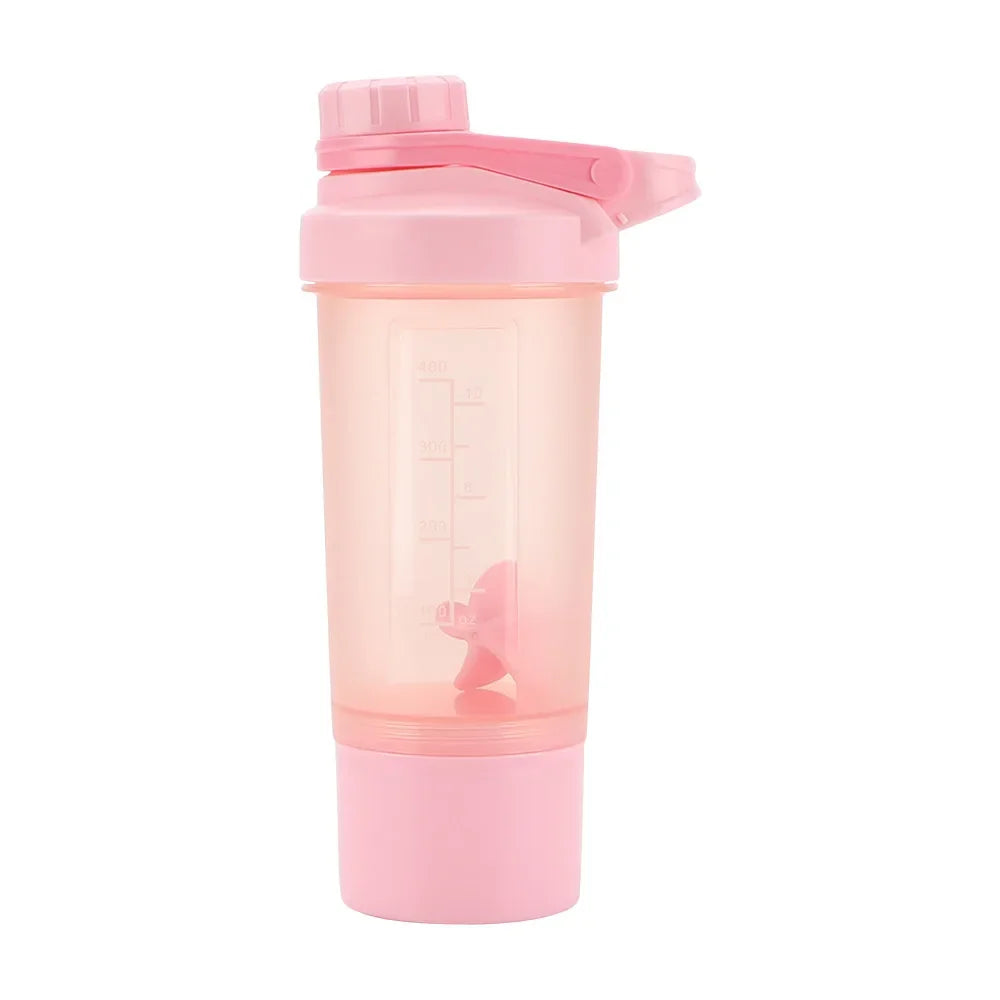 400ml Shaker Bottle Leak Proof Sports Shaker Cups for Protein Shakes Shaker Bottle for Pre Workout and Travel To Go
