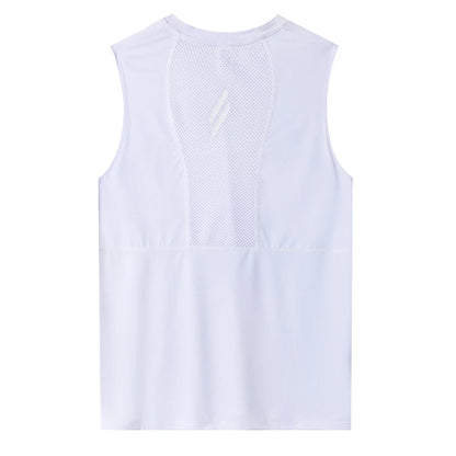 Mens Gym Tank top Men Fitness Sleeveless Shirt Male Mesh Breathable Fitness Sports Vest Undershirt Gyms Running Vest Men