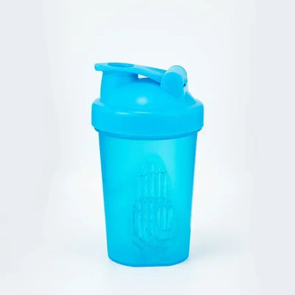 400ML Shaker Bottle Plastic Protein Shakes Bottle with Whisk Leakproof for Powder Protein Shaker Gym Sport Bottle BPA Free