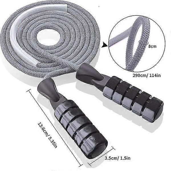 Jump Rope, Adjustable Weighted Jump Rope For Adult And Fitness Exercise
