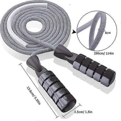 Jump Rope, Adjustable Weighted Jump Rope For Adult And Fitness Exercise