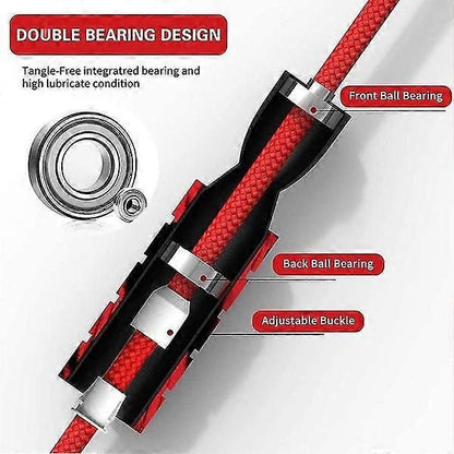 Jump Rope, Adjustable Weighted Jump Rope For Adult And Fitness Exercise