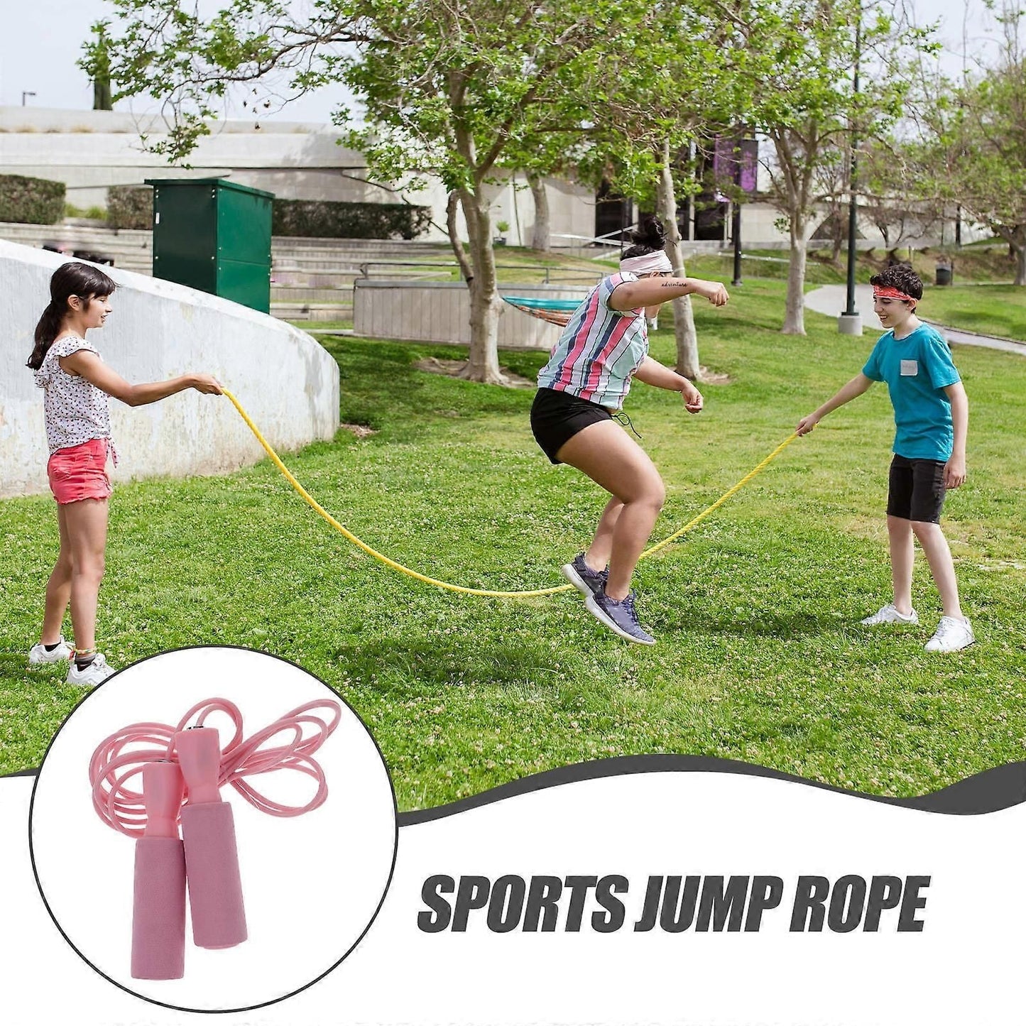 Fitness Jump Rope Outdoor Jumping Rope Workout Jumping Rope Physical Exercising Equipment