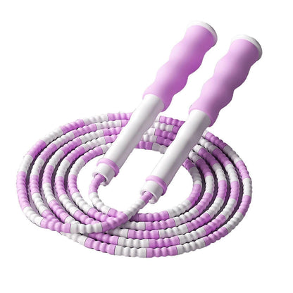 2.8m Student Jump Rope Adjustable Fitness Jumping Rope Bamboo Style Jump Rope for