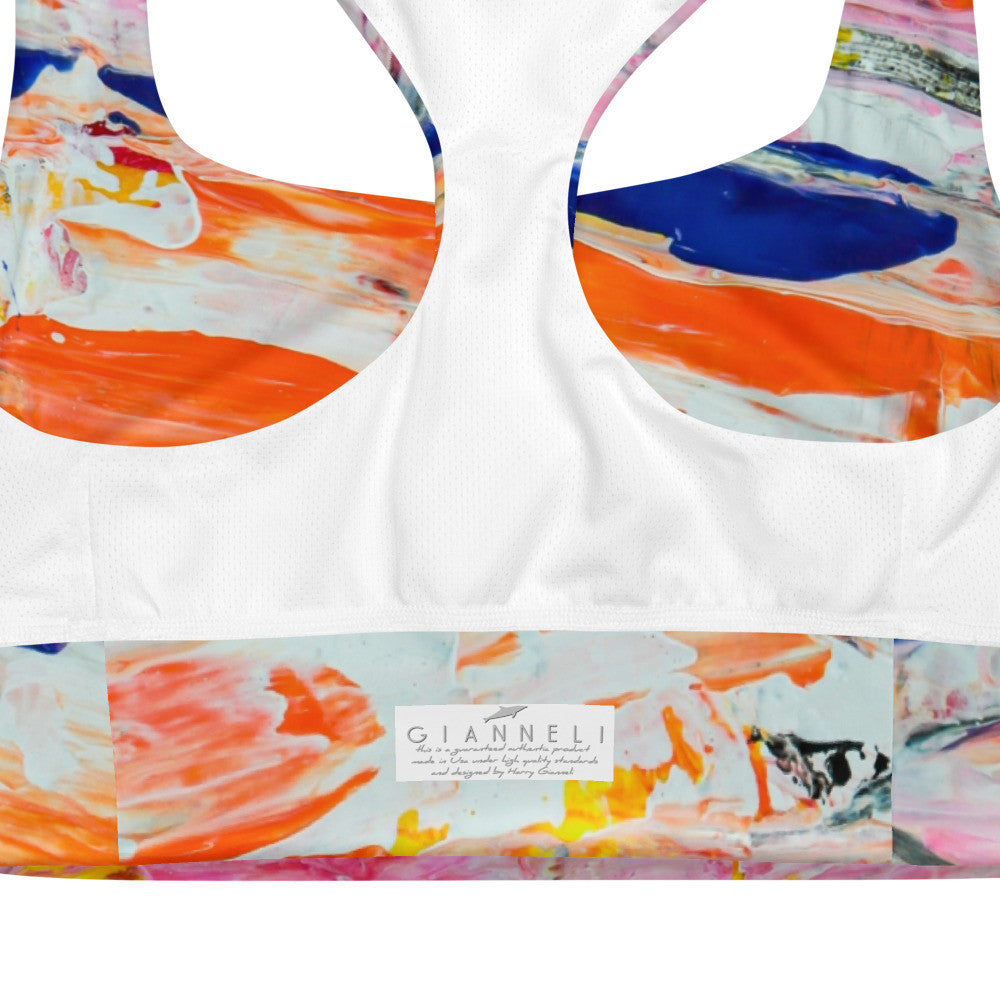 Gianneli Colours Longline Sports Bra