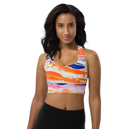 Gianneli Colours Longline Sports Bra