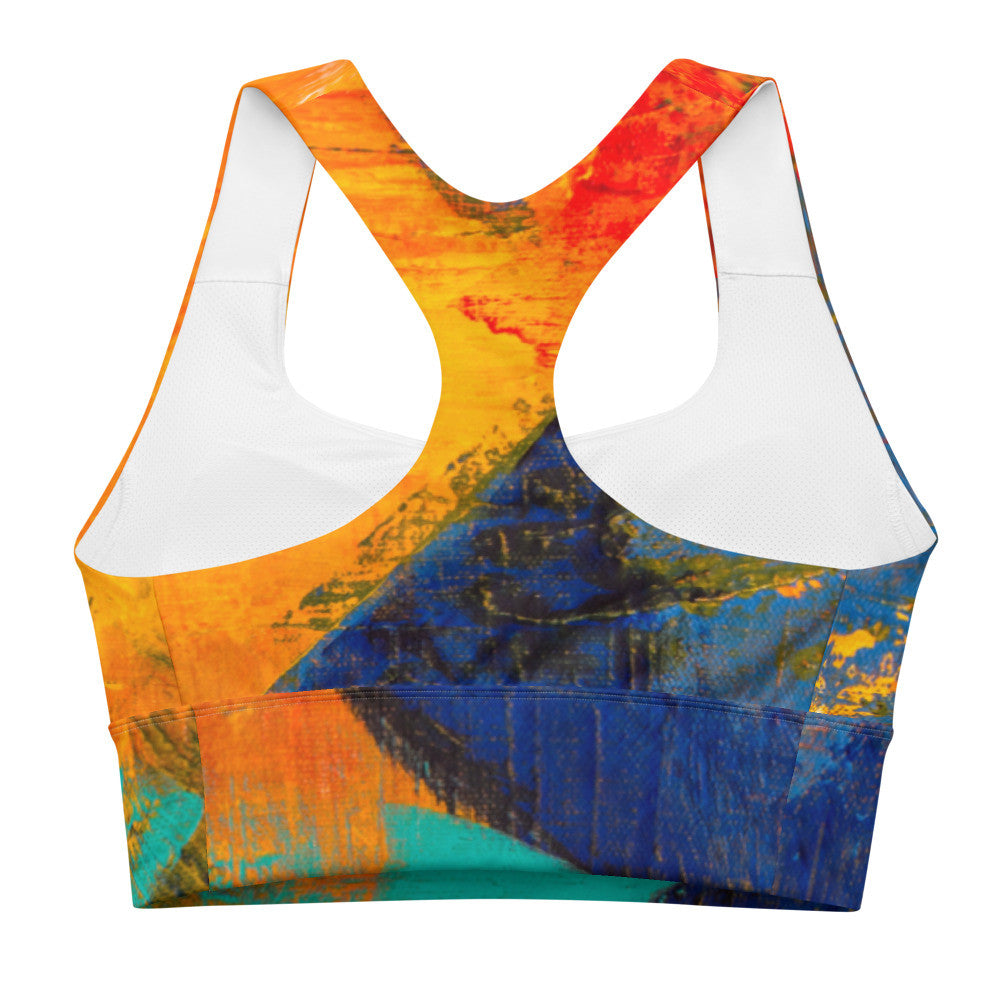Gianneli Colours Longline Sports Bra