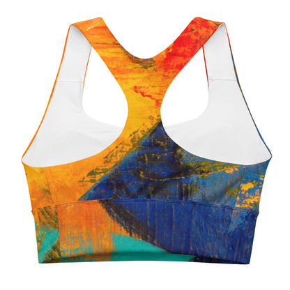 Gianneli Colours Longline Sports Bra