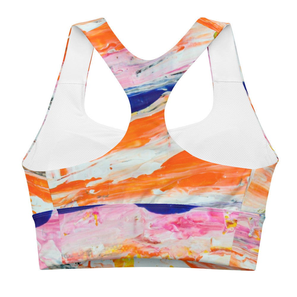 Gianneli Colours Longline Sports Bra