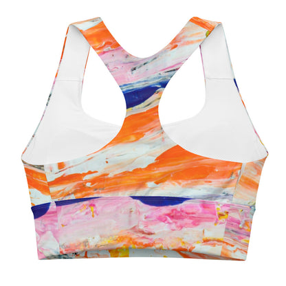 Gianneli Colours Longline Sports Bra