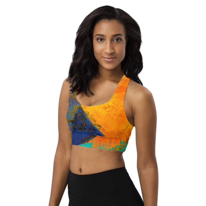 Gianneli Colours Longline Sports Bra