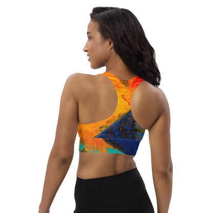 Gianneli Colours Longline Sports Bra