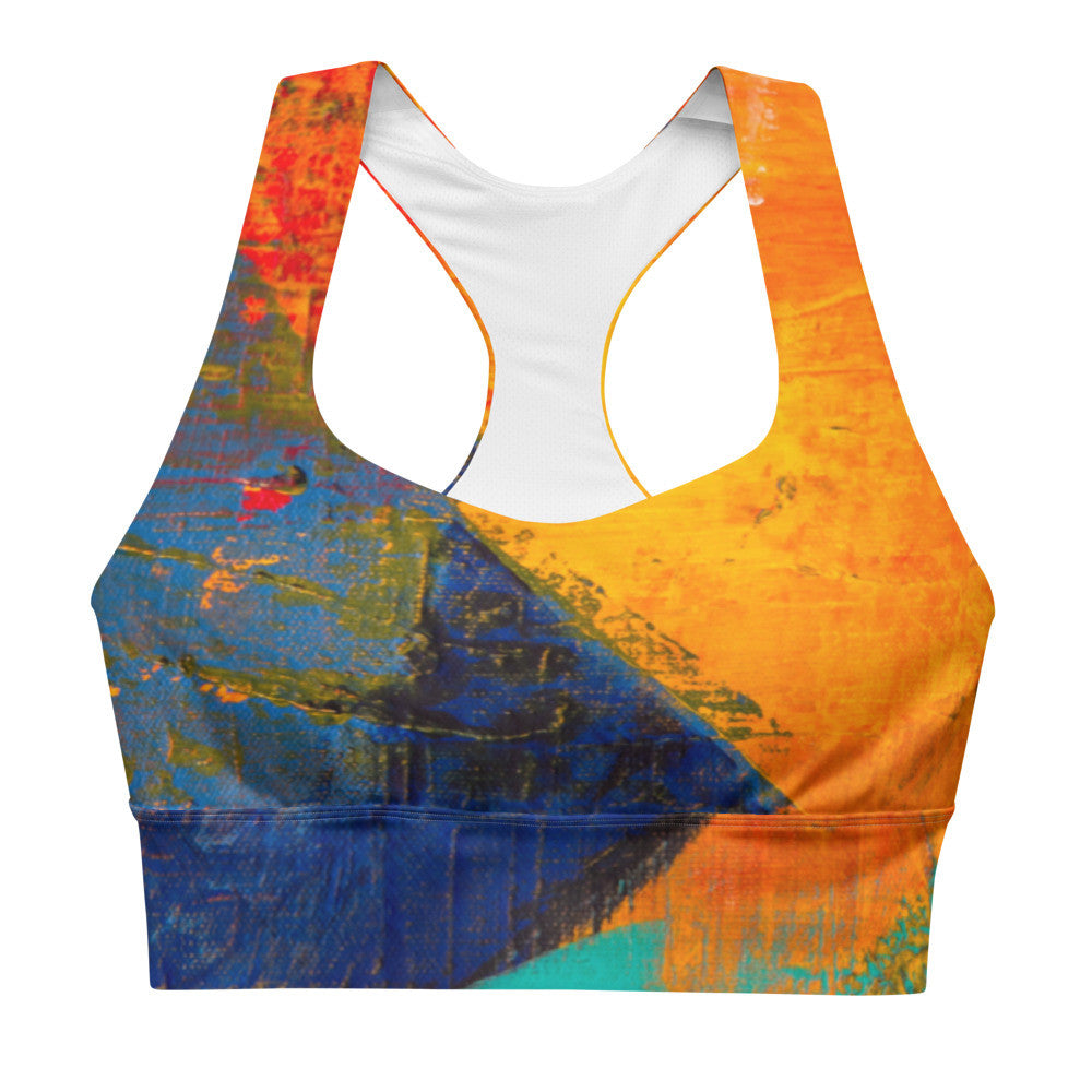 Gianneli Colours Longline Sports Bra